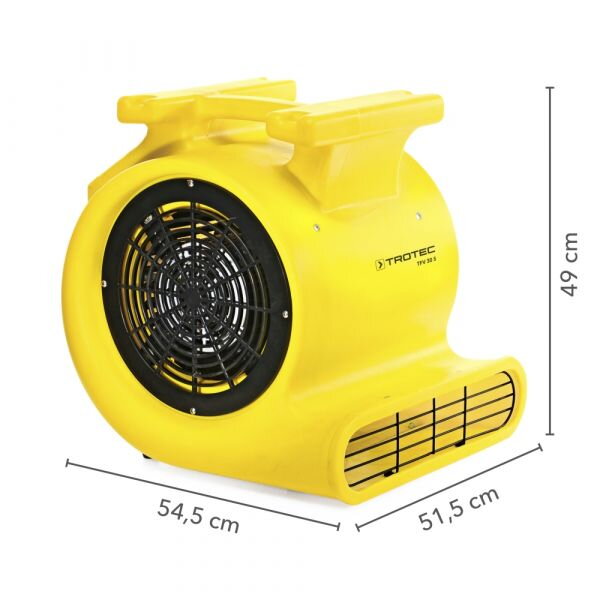 Sušiaci turbo-ventilátor Trotec TFV pre vytopené nehnuteľnosti